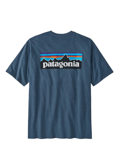 P-6 LOGO Kurzarm-T-Shirt Gletscherblau - Herren-T-Shirts