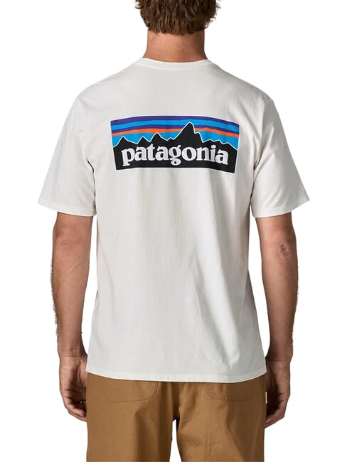 P-6 LOGO Kurzarm-T-Shirt Faser wei&szlig; - Herren-T-Shirts