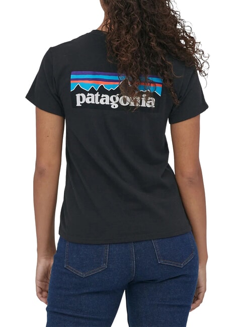 P-6 LOGO T-Shirt Schwarz - T-Shirts und Tops f&uuml;r Damen