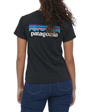 PATAGONIA P-6 LOGO T-Shirt Schwarz - T-Shirts und Tops f&uuml;r Damen - 2