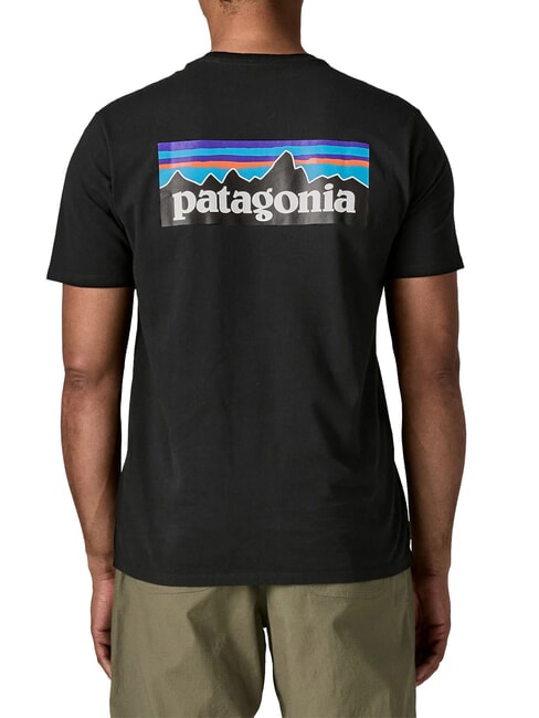 P-6 LOGO Kurzarm-T-Shirt Schwarz - Herren-T-Shirts