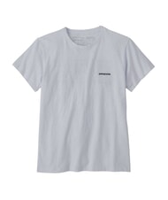 PATAGONIA P-6 LOGO T-Shirt Faser wei&szlig; - T-Shirts und Tops f&uuml;r Damen - 3