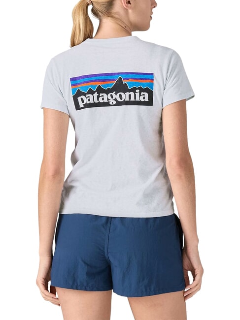 P-6 LOGO T-Shirt Faser wei&szlig; - T-Shirts und Tops f&uuml;r Damen