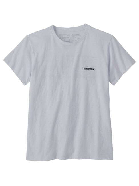 P-6 LOGO T-Shirt Faser wei&szlig; - T-Shirts und Tops f&uuml;r Damen