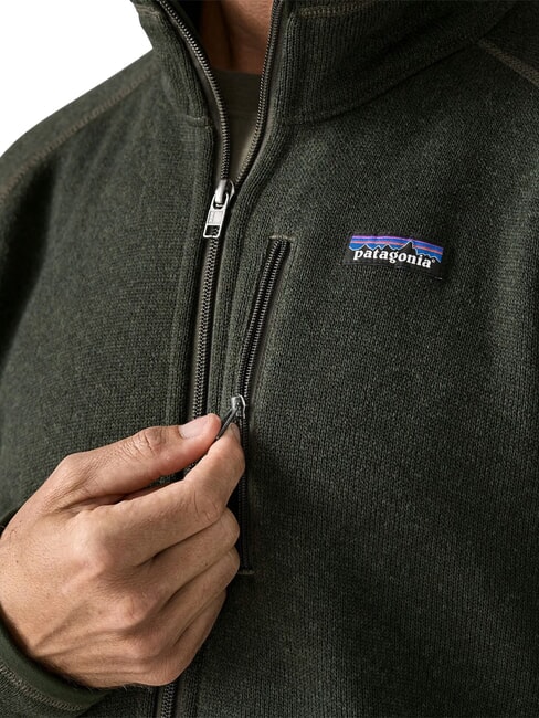 BETTER Jacke mit durchgehendem Rei&szlig;verschluss altes Gr&uuml;n - Herrenjacken