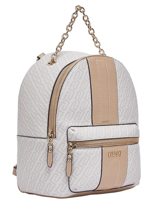 EMATITE Rucksack mit Vordertasche nat&uuml;rlich/dunkelpulver - Damentaschen