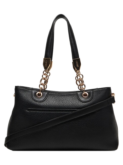 EMATITE Schultertasche mit Schultergurt SCHWARZ - Damentaschen