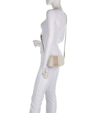 LIUJO RIDHI Mini-Schultertasche, verstellbar neutral/cremefarben - Damentaschen - 6