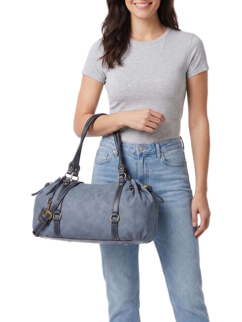 GINESA Schultertasche mit Schultergurt Wolke - Damentaschen