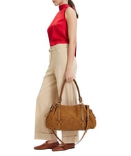 LIUJO GINESA Schultertasche mit Schultergurt Kamel - Damentaschen - 2