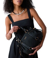 LIUJO GINESA Schultertasche mit Schultergurt SCHWARZ - Damentaschen - 2