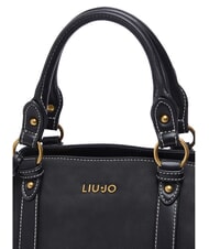 LIUJO GINESA Schultertasche mit Schultergurt SCHWARZ - Damentaschen - 6