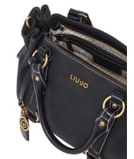 LIUJO GINESA Schultertasche mit Schultergurt SCHWARZ - Damentaschen - 7