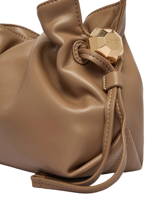 RICCY Schultertasche mit Kette Mokka - Damentaschen