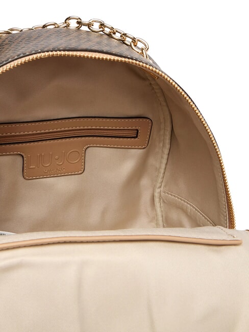 EMATITE Rucksack mit Vordertasche dunkelbraun/dunkelpulver - Damentaschen