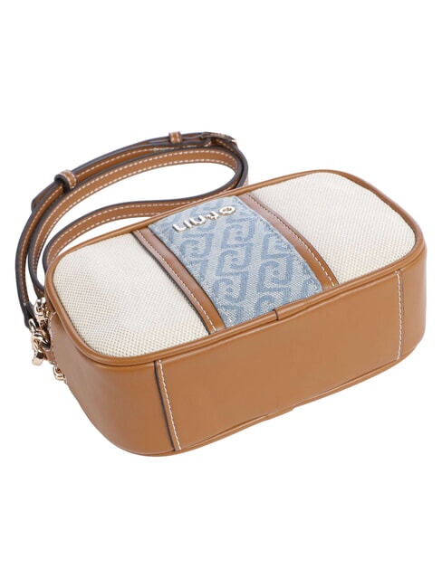 RIDHI Mini-Schultertasche, verstellbar neutral/denim - Damentaschen