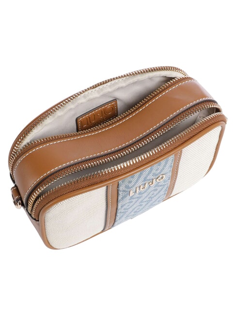 RIDHI Mini-Schultertasche, verstellbar neutral/denim - Damentaschen