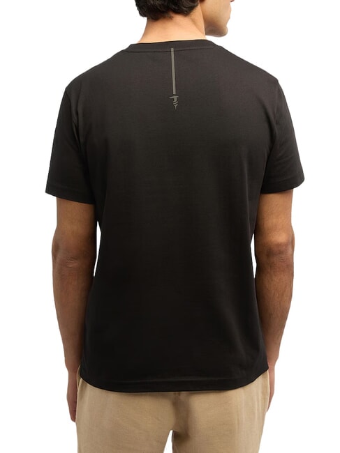 REGULAR LOGO Baumwoll-T-Shirt Schwarz - Herren-T-Shirts