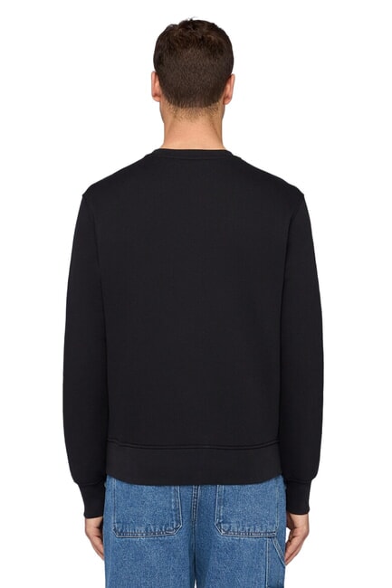 JERSEY Baumwoll-Sweatshirt Schwarz - Sweatshirts Herren