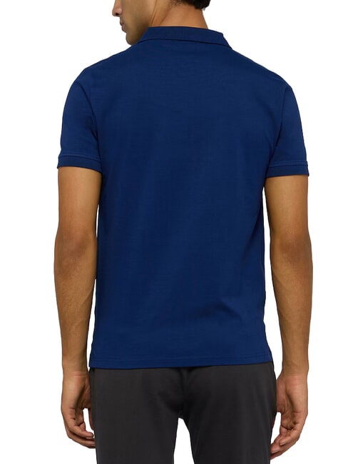 SLIM PIQUET Kurzarm-Poloshirt Marineblau - Herren-Polo-Shirts/Herren-Polo-Shirt/Herrenpoloshirt/Herrenpoloshirts