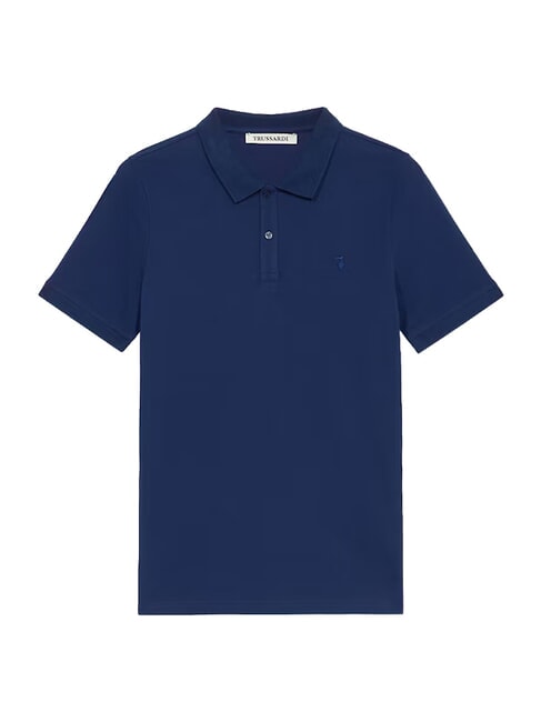 SLIM PIQUET Kurzarm-Poloshirt Marineblau - Herren-Polo-Shirts/Herren-Polo-Shirt/Herrenpoloshirt/Herrenpoloshirts