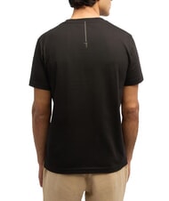 TRUSSARDI REGULAR LOGO Baumwoll-T-Shirt Schwarz - Herren-T-Shirts - 2