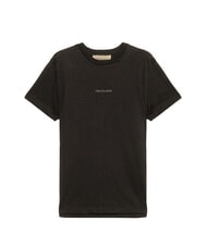 TRUSSARDI REGULAR LOGO Baumwoll-T-Shirt Schwarz - Herren-T-Shirts - 3