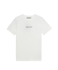 TRUSSARDI REGULAR LOGO Kurzarm-T-Shirt optisch wei&szlig; - Herren-T-Shirts - 3