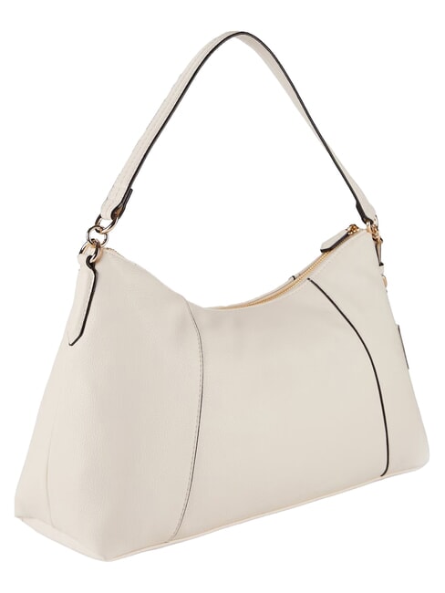 TREPIDA Schultertasche mit Schultergurt Creme - Damentaschen