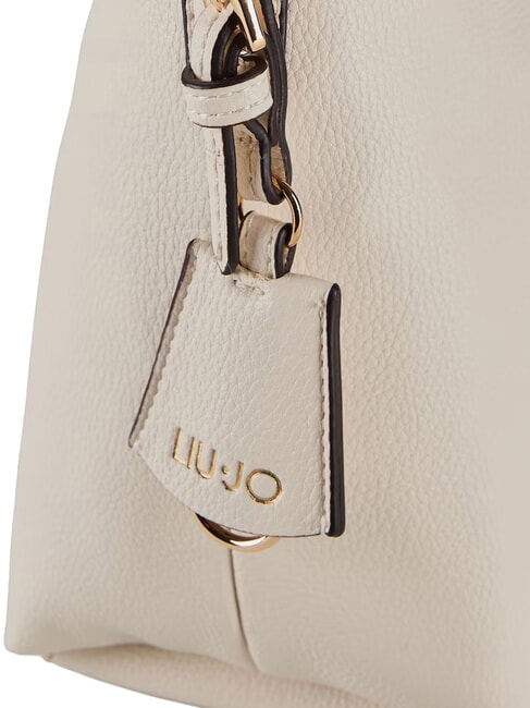 TREPIDA Schultertasche mit Schultergurt Creme - Damentaschen