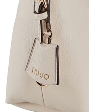 LIUJO TREPIDA Schultertasche mit Schultergurt Creme - Damentaschen - 3
