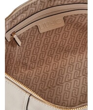 LIUJO TREPIDA Schultertasche mit Schultergurt Creme - Damentaschen - 4