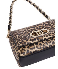 LIUJO LAPUFFY Schultertasche mit Schultergurt nat&uuml;rlicher Fleck. - Damentaschen - 5