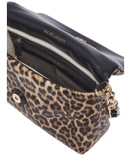 LIUJO LAPUFFY Schultertasche mit Schultergurt nat&uuml;rlicher Fleck. - Damentaschen - 6