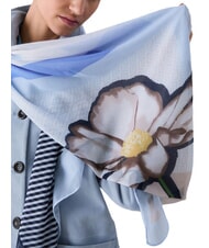LIUJO FLOWER Blockschal hellblau - Schals - 5