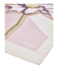 LIUJO FLOWER Blockschal wei&szlig;e Creme - Schals - 3