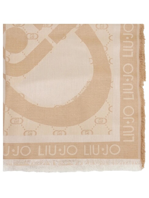 LOGO Jacquard-Schal Sand - Schals