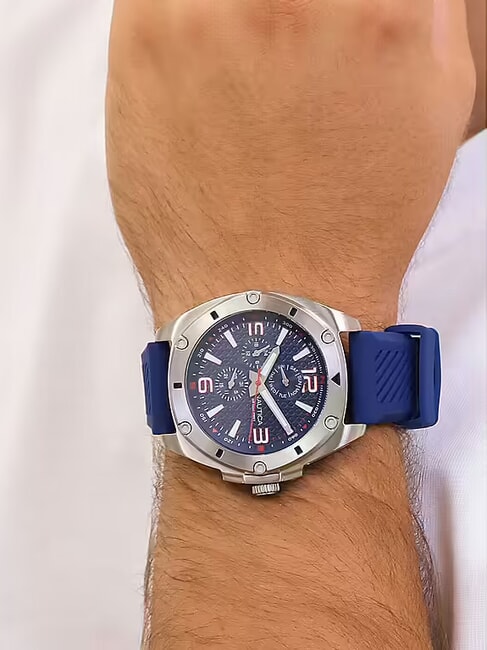 GENTS ANALOG Multifunktionsuhr Blau - Uhren