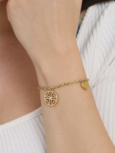 LA CROISETTE Charm-Armband Gold - Armb&auml;nder