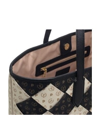 POLLINI HERITAGE Umh&auml;ngetasche schwarzes Elfenbein - Damentaschen - 3