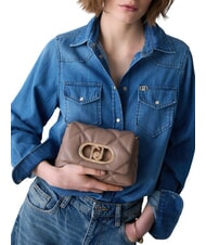 LIUJO CALIWEN Mini-Schultertasche Mokka - Damentaschen - 2
