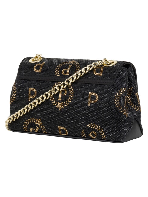 HERITAGE Kleine Schultertasche mit Kette Schwarz - Damentaschen