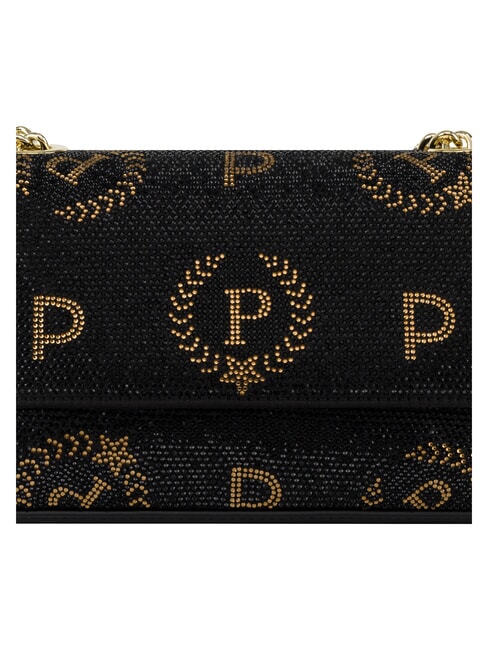 HERITAGE Kleine Schultertasche mit Kette Schwarz - Damentaschen