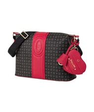 POLLINI HERITAGE Umh&auml;ngetasche schwarz rot - Damentaschen - 2