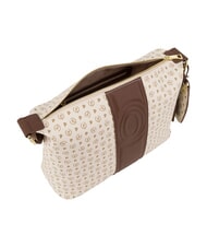 POLLINI HERITAGE Umh&auml;ngetasche braunes Elfenbein - Damentaschen - 4