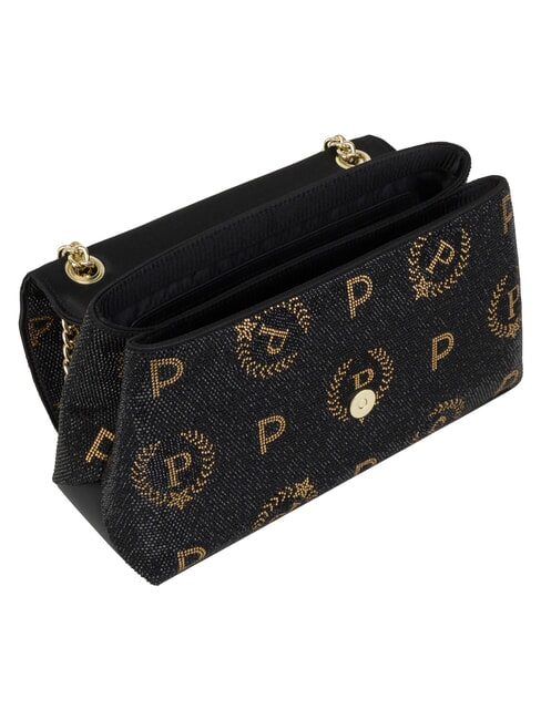 HERITAGE Schultertasche mit Kette Schwarz - Damentaschen