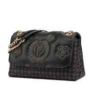 POLLINI HERITAGE Schultertasche mit Kette Schwarz - Damentaschen - 2