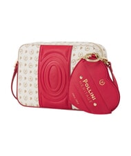 POLLINI HERITAGE Mini-Schultertasche rotes Elfenbein - Damentaschen - 2