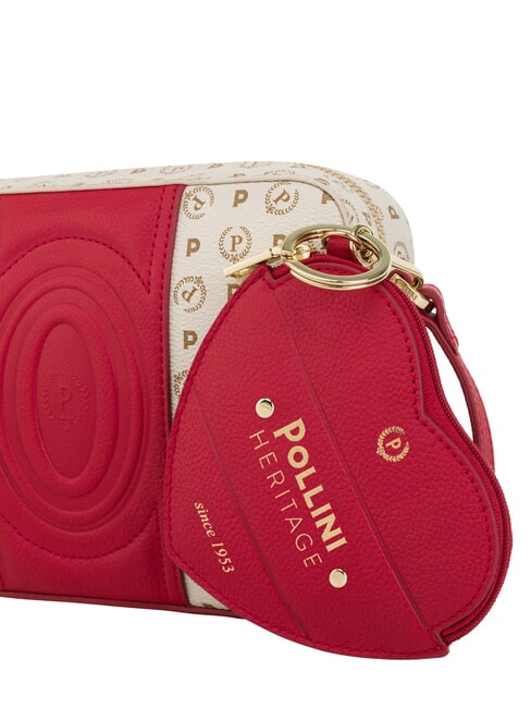 HERITAGE Mini-Schultertasche rotes Elfenbein - Damentaschen