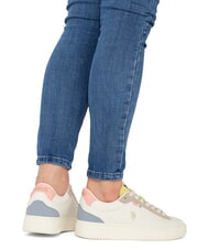 U.S. POLO ASSN. KOSMO Damen-Sneaker gebrochenes Wei&szlig;-Hellblau - Damenschuhe - 6